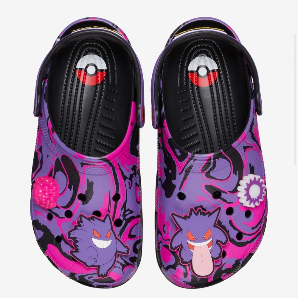 👾 CROCS x POKÉMON GENGAR CLOGS 👾